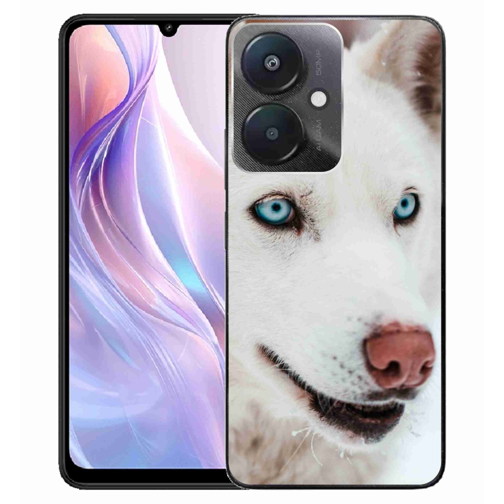 Gelový obal mmCase na Xiaomi Redmi 13C 5G - psí pohled