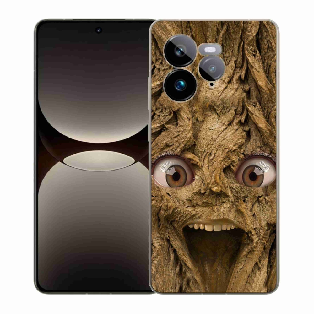 Gelový kryt mmCase na Realme GT 7 Pro 5G - veselý strom s očima
