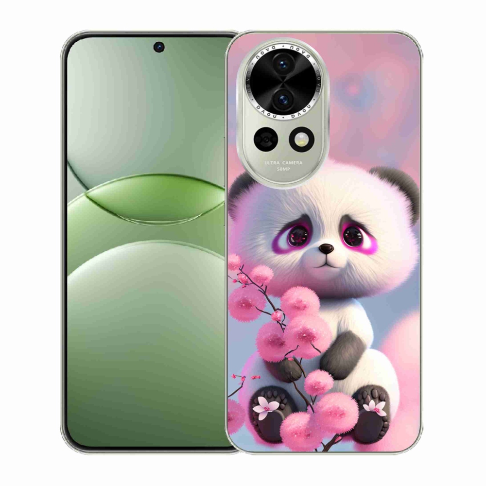Gelový kryt mmCase na Huawei Nova 13 5G - roztomilá panda 1