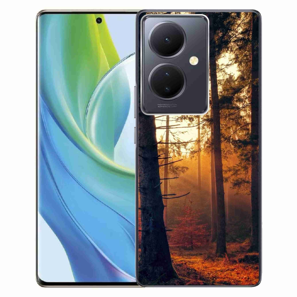Gelový obal mmCase na Vivo V29 Lite 5G - les