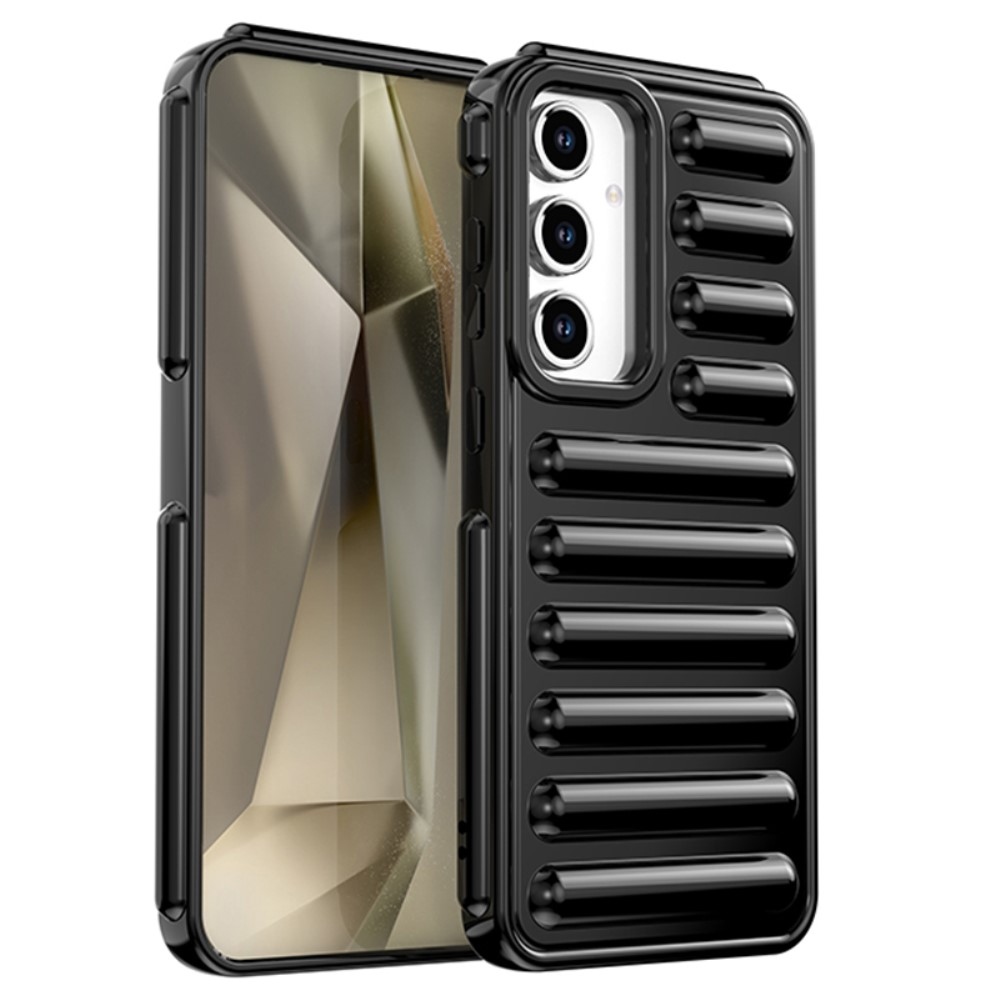 Capsule odolný gelový obal na Samsung Galaxy S24 FE - černý
