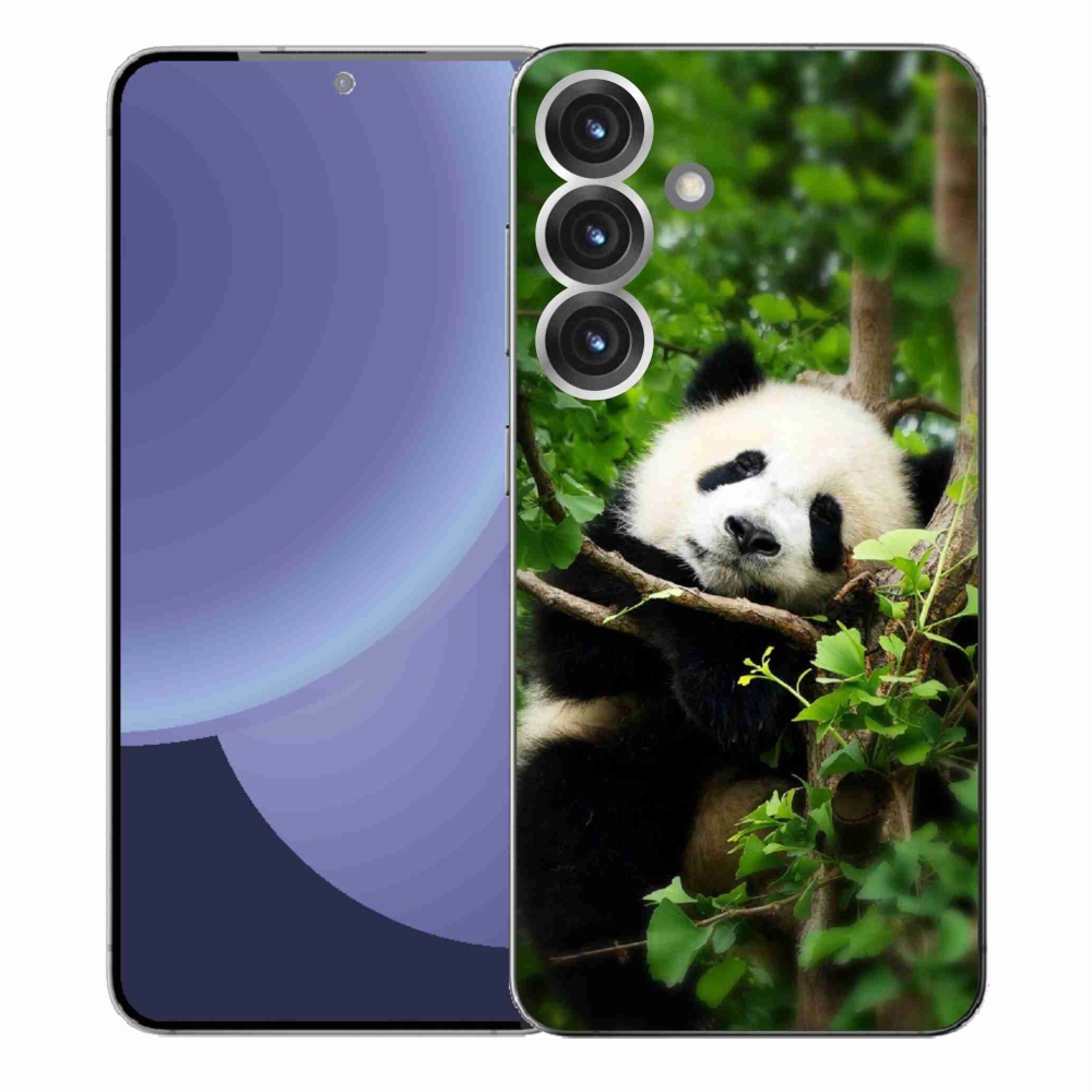 Gelový kryt mmCase na Samsung Galaxy S25+ - panda
