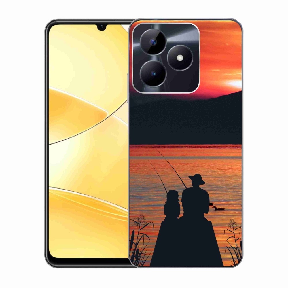Gelový kryt mmCase na Realme C51/C53 - rybaření 3