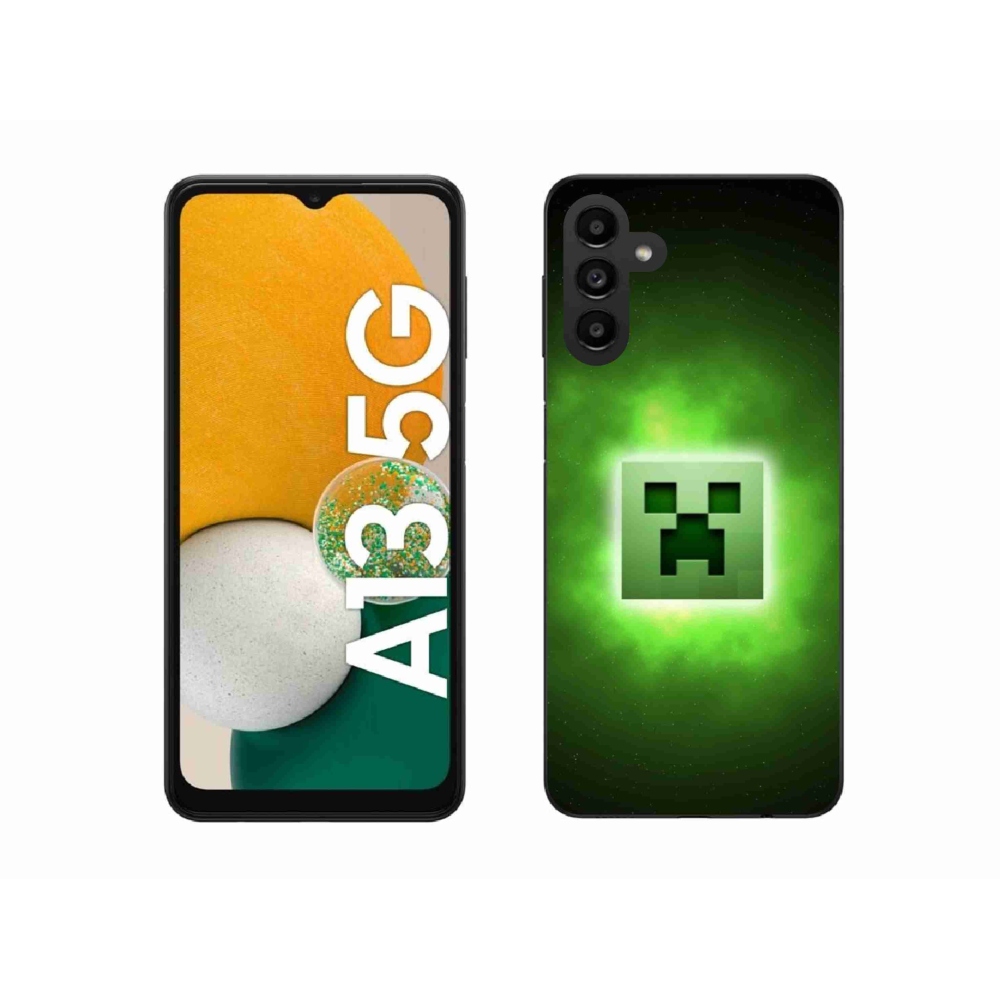 Gelový kryt mmCase na Samsung Galaxy A13 5G - minecraft