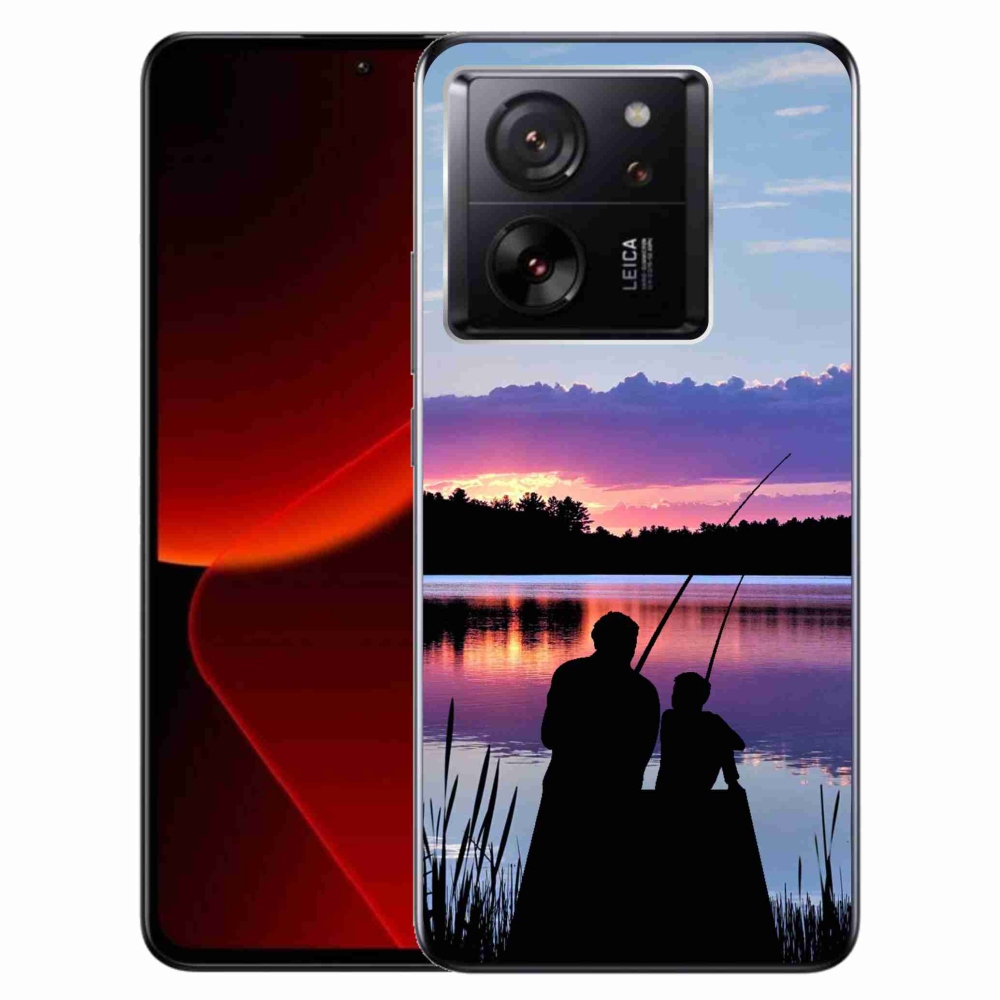 Gelový kryt mmCase na Xiaomi 13T/13T Pro - rybaření 2