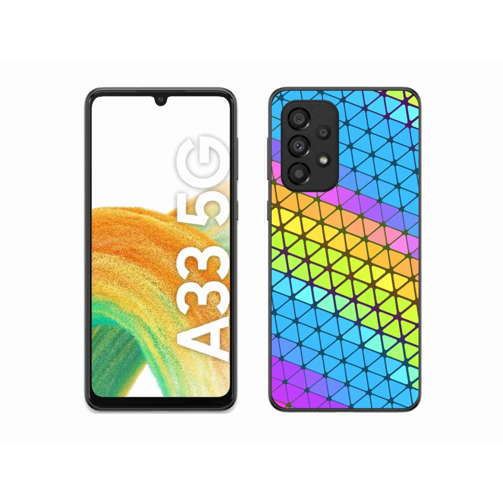 Gelový kryt mmCase na Samsung Galaxy A33 5G - abstraktní motiv 16