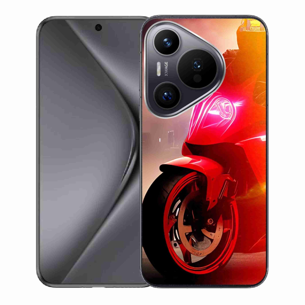 Gelový kryt mmCase na Huawei Pura 70 - motorka