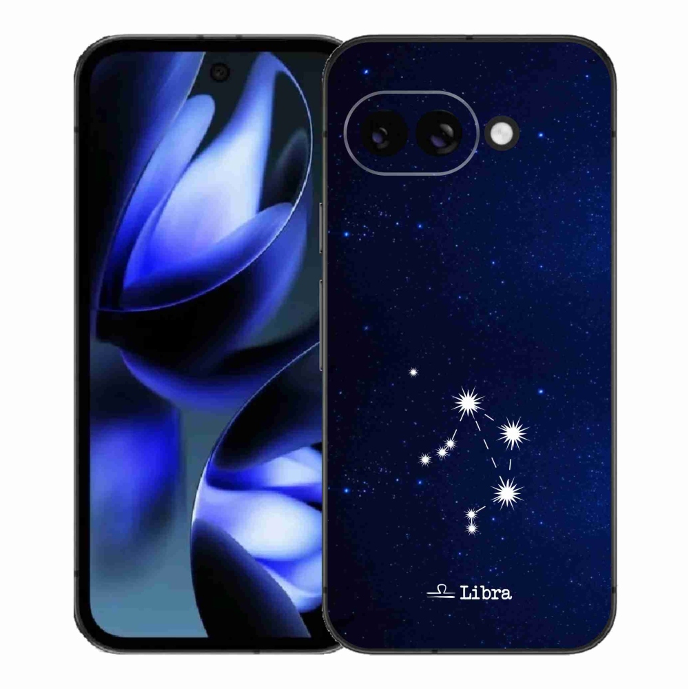 Gelový kryt mmCase na Google Pixel 9a - souhvězdí Váhy