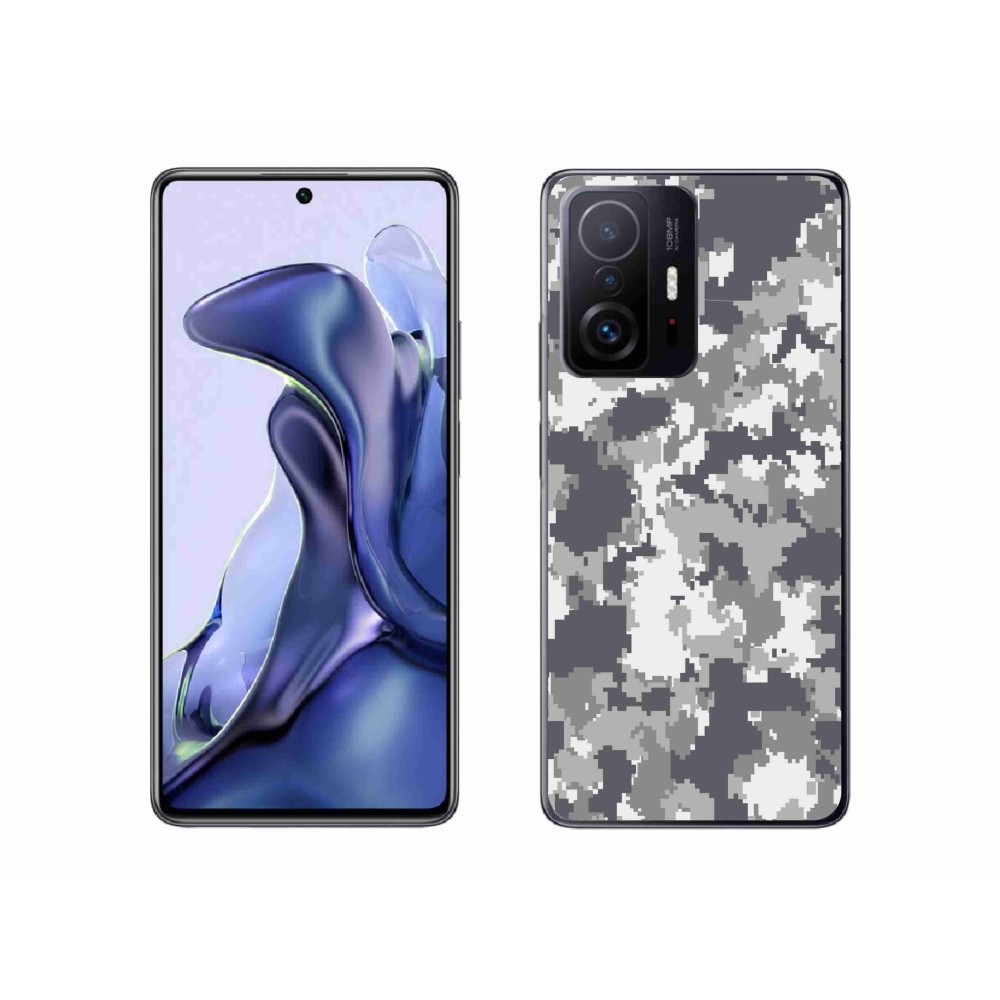 Gelový kryt mmCase na Xiaomi 11T - maskáčový vzor 2