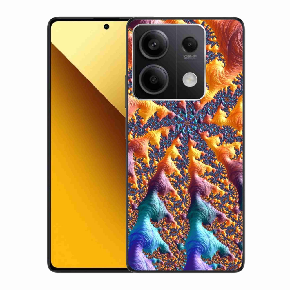 Gelový kryt mmCase na Xiaomi Redmi Note 13 5G - abstraktní motiv 23
