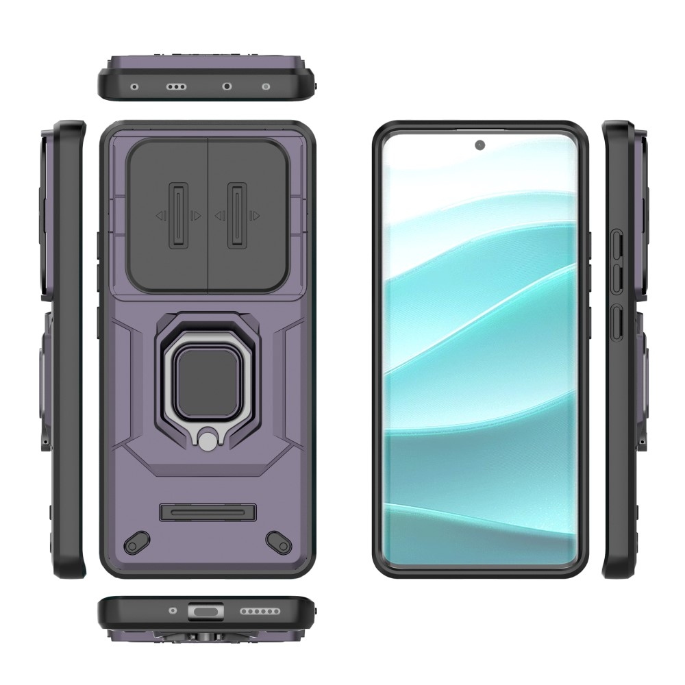 Lens odolný kryt na Xiaomi Redmi Note 14 Pro 5G/Poco X7 5G - fialový
