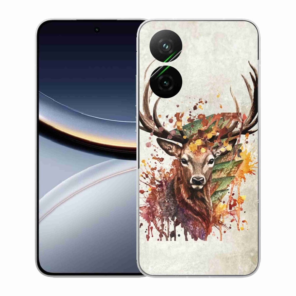 Gelový kryt mmCase na Xiaomi Poco F7 5G - jelen 1