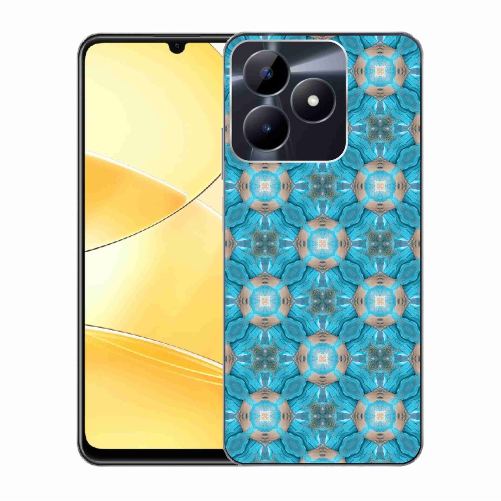 Gelový kryt mmCase na Realme C51/C53 - abstraktní motiv 12