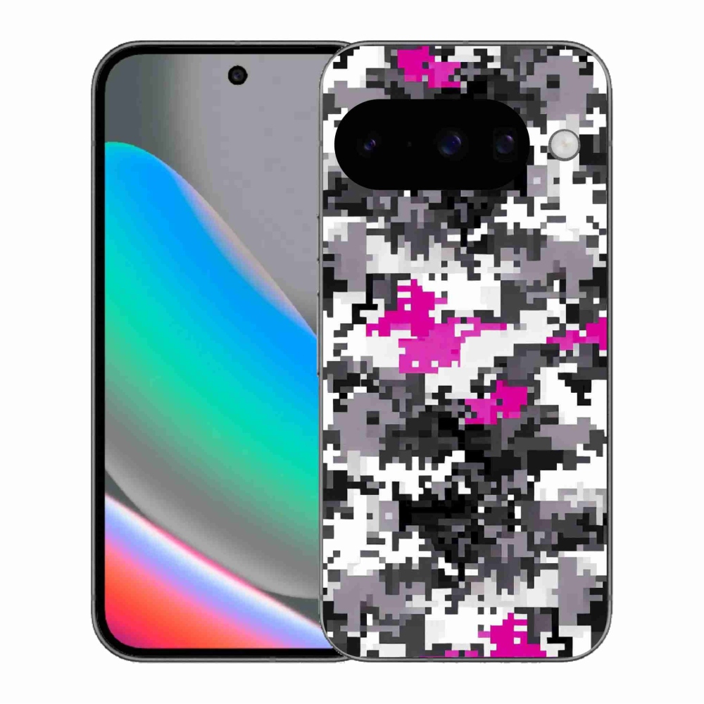 Gelový kryt mmCase na Google Pixel 10 - maskáčový vzor 4
