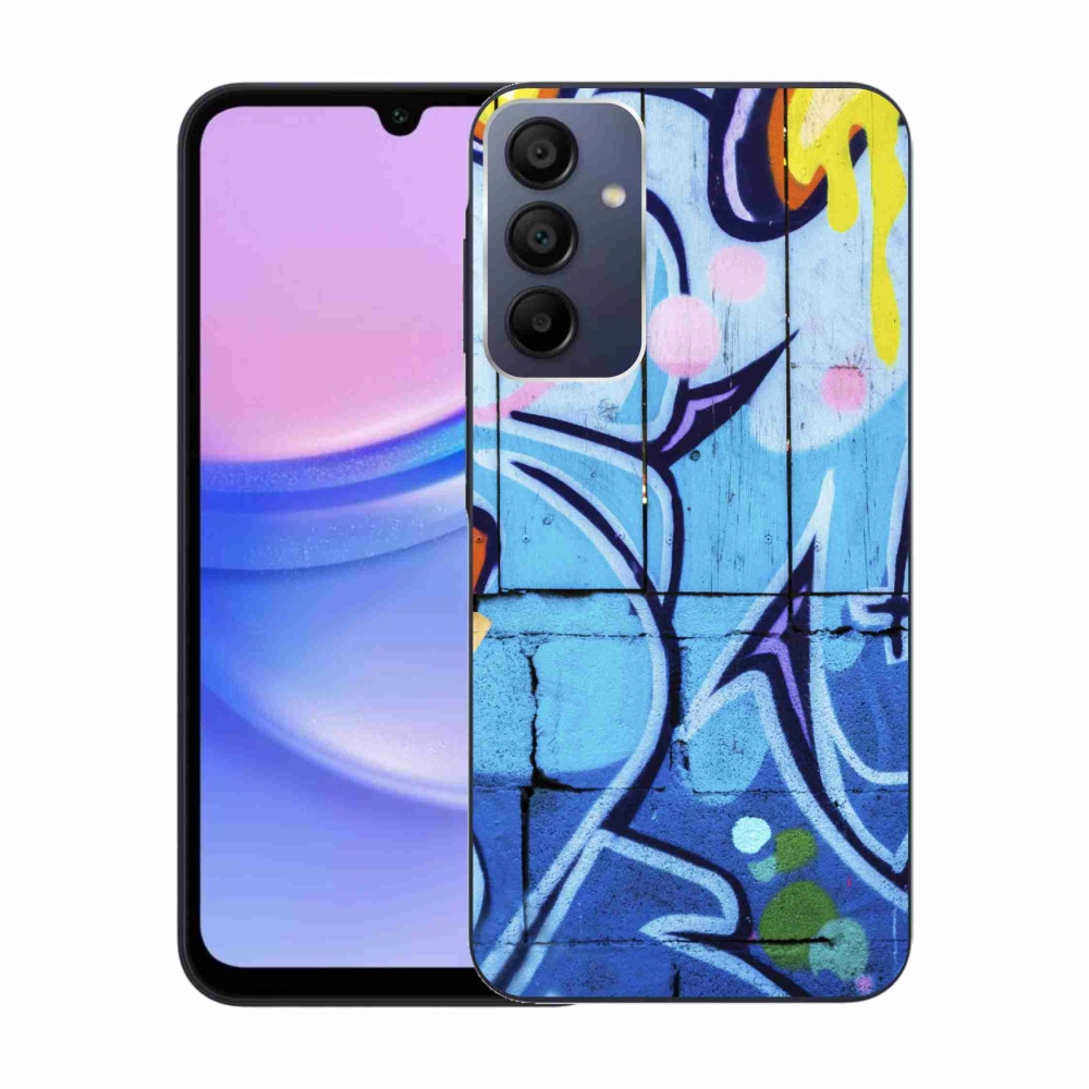 Gelový kryt mmCase na Samsung Galaxy A15 4G/5G - graffiti