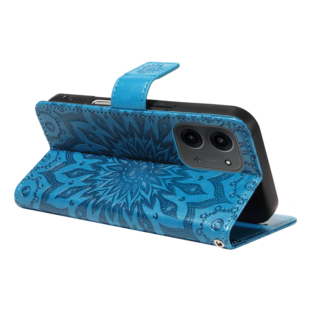 Sunflower knížkové pouzdro na Xiaomi Redmi 15C 4G/5G (173mm) - modré