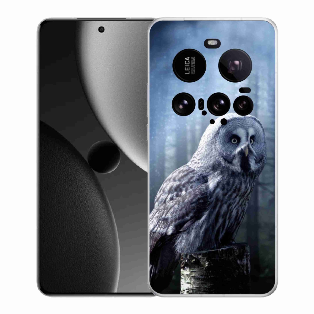 Gelový kryt mmCase na Xiaomi 15 Ultra - sova