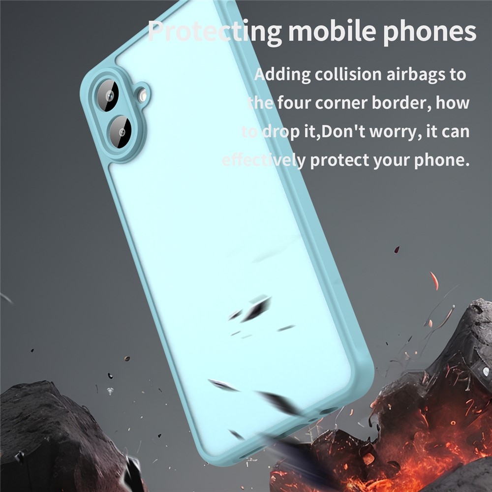 Proof gelový obal s pevnými zády na Samsung Galaxy A07 4G - světlezelený