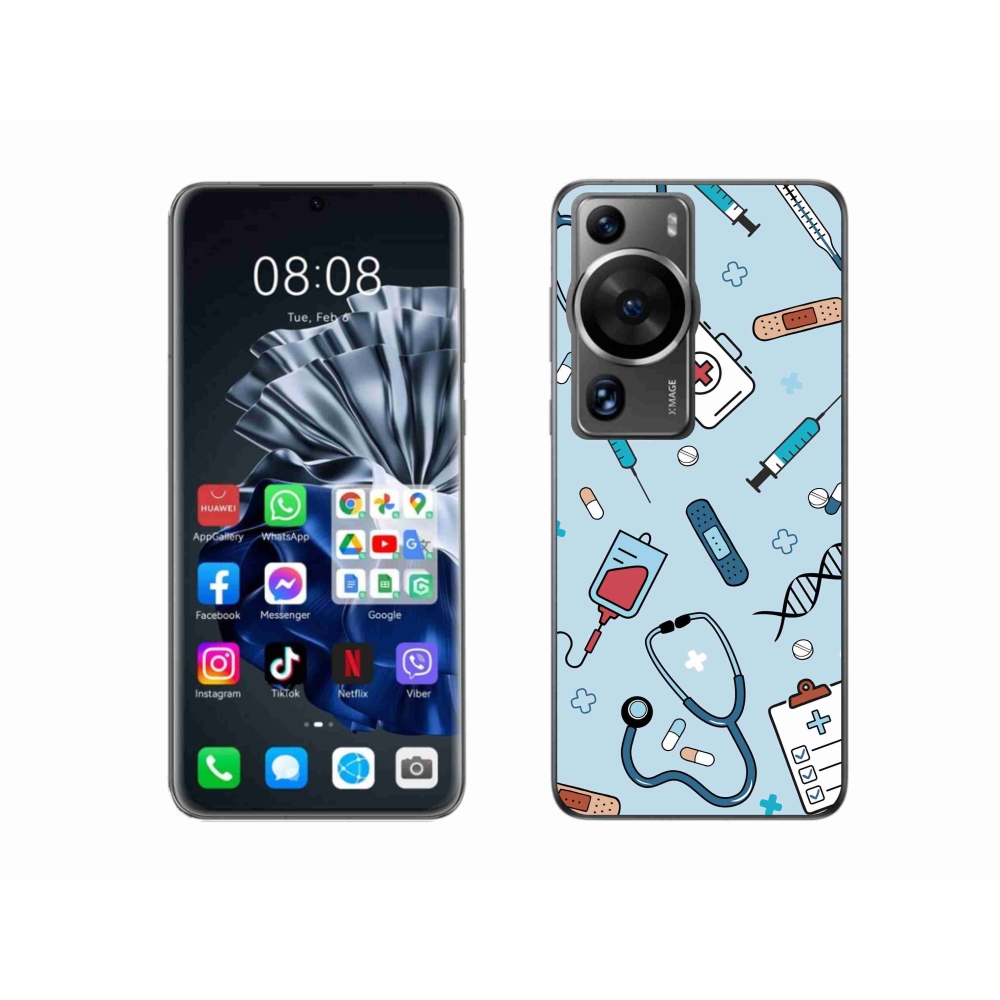 Gelový kryt mmCase na Huawei P60 Pro - zdravotnictví 1
