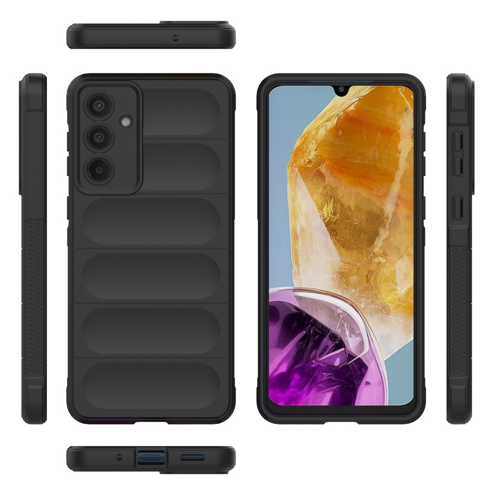 Rugg odolný gelový obal na Samsung Galaxy M55 5G - černý