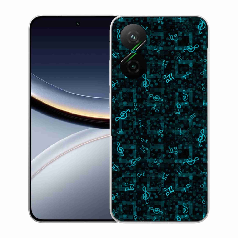 Gelový kryt mmCase na Xiaomi Poco F7 5G - noty 1
