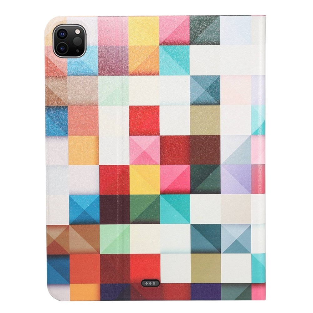 Patte chytré zavírací pouzdro na iPad Pro 11 (2020/21/22) - barevné čtverečky