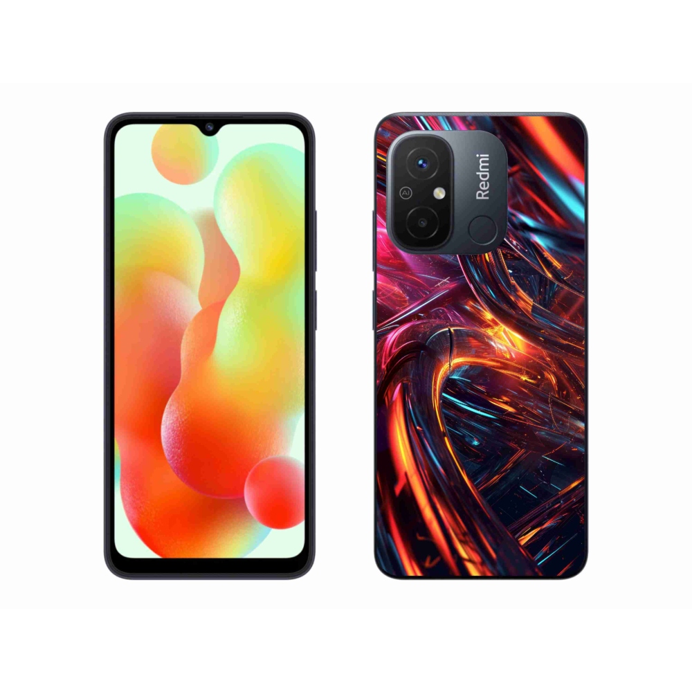 Gelový kryt mmCase na Xiaomi Redmi 12C - abstraktní motiv 10