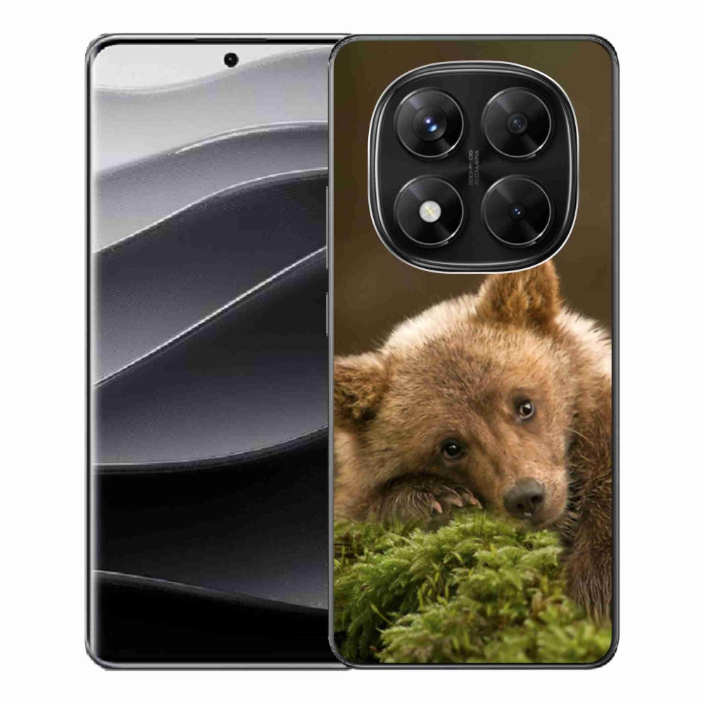 Gelový kryt mmCase na Xiaomi Redmi Note 14 Pro 5G/Poco X7 5G - medvěd