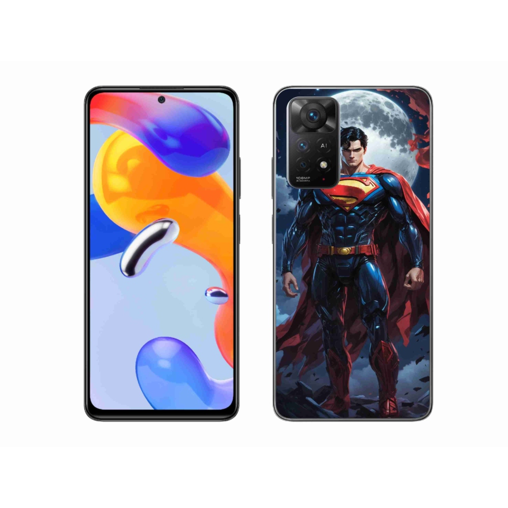 Gelový kryt mmCase na Xiaomi Redmi Note 11 Pro 4G/5G - superman