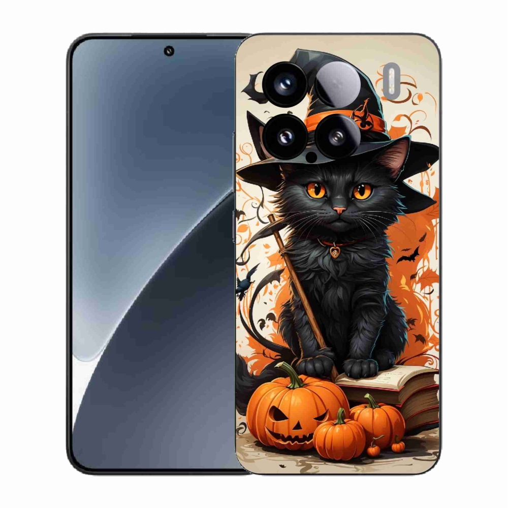 Gelový kryt mmCase na Xiaomi 15 - kocour čaroděj