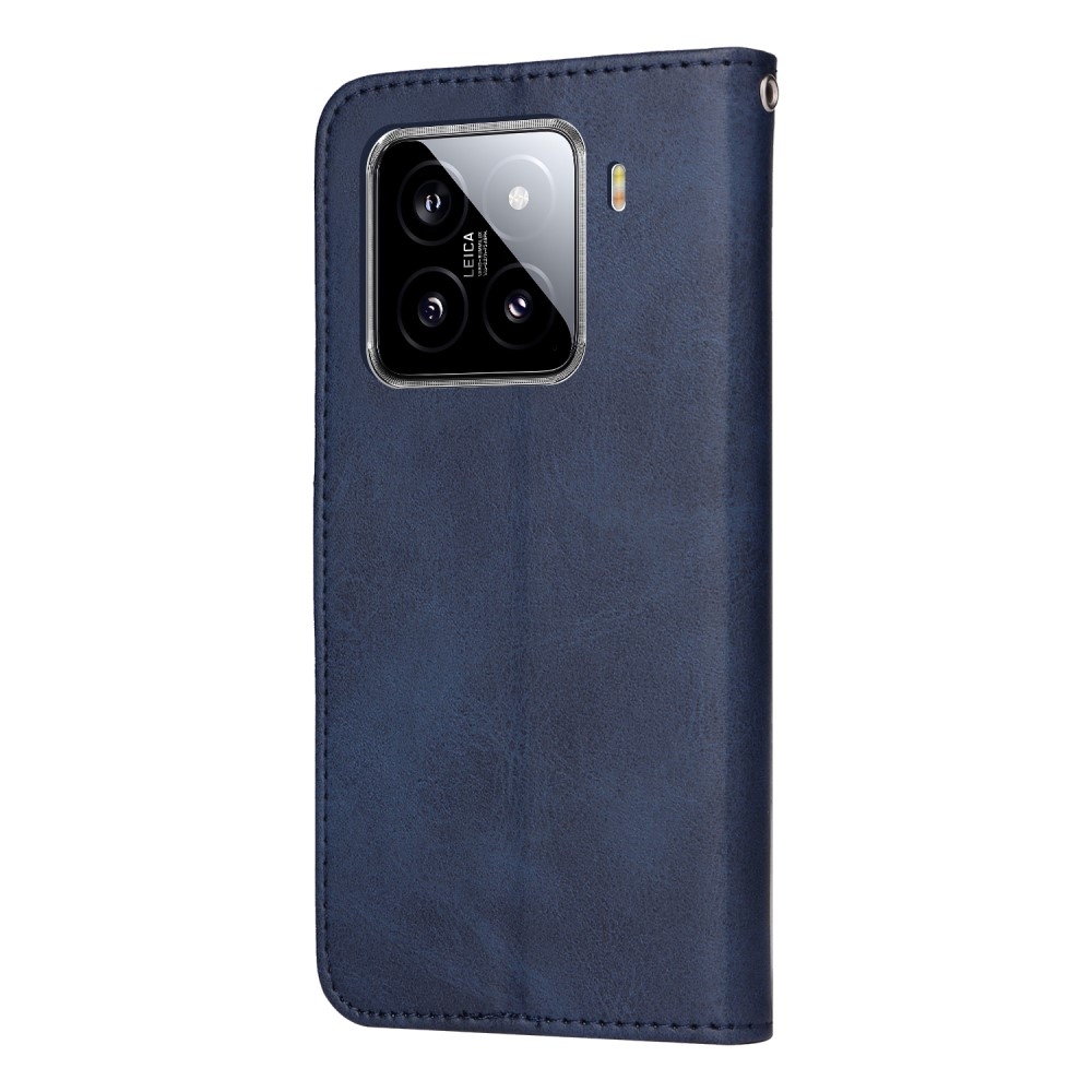 Clots knížkové pouzdro na Xiaomi 15 - modré