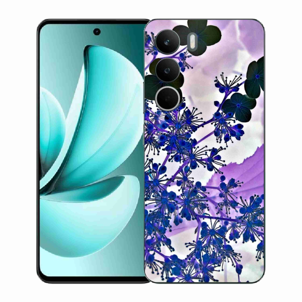 Gelový kryt mmCase na Realme C71 - květ hortenzie
