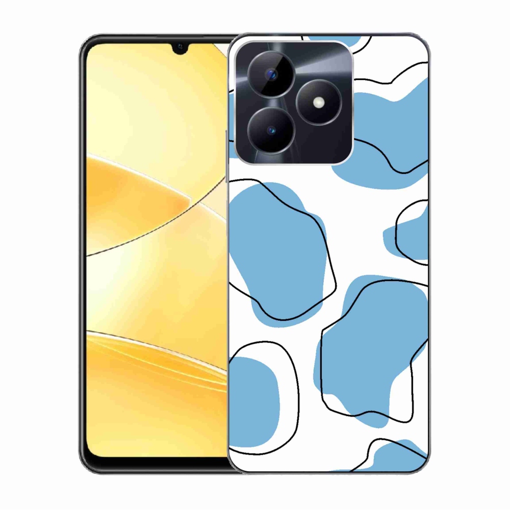 Gelový kryt mmCase na Realme C51/C53 - abstrakt 28