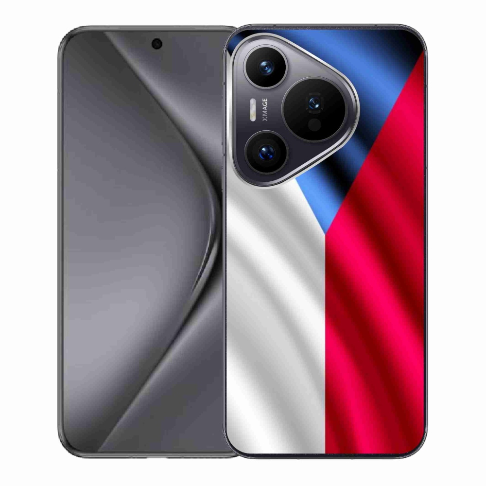 Gelový kryt mmCase na Huawei Pura 70 - česká vlajka