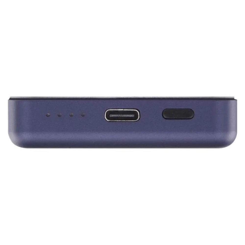 Powerbanka EMOS WI 522, 5 000 mAh, 20 W+Wireless - modrá