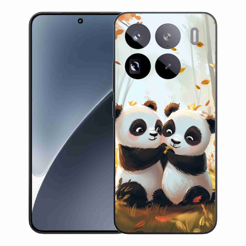 Gelový kryt mmCase na Xiaomi 15 Pro - pandy