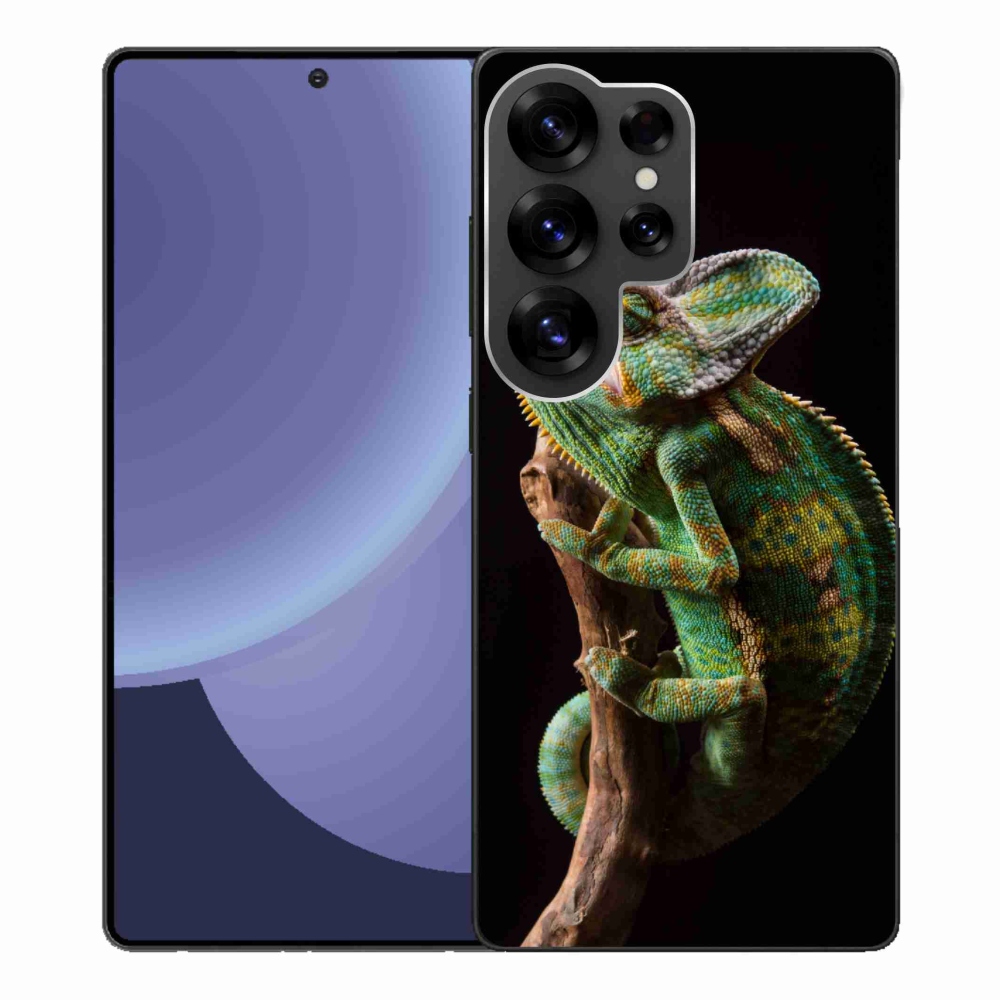 Gelový kryt mmCase na Samsung Galaxy S25 Ultra - chameleon