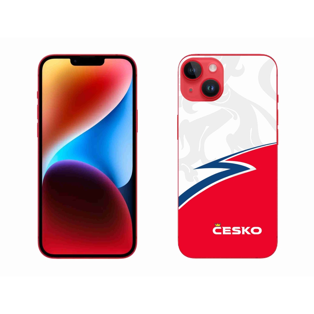 Gelový kryt mmCase na iPhone 14 Plus - Česko 1