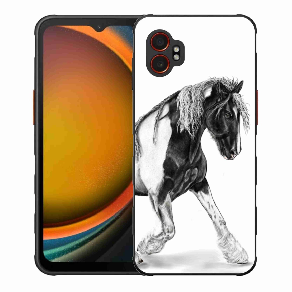 Gelový kryt mmCase na Samsung Galaxy Xcover 7 Pro - kůň