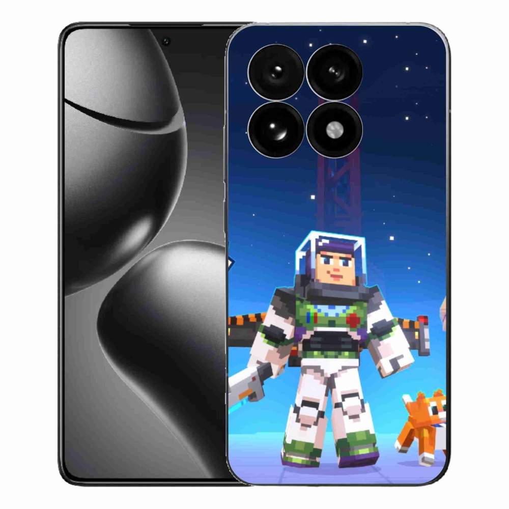 Gelový kryt mmCase na Xiaomi 15T - minecraft 2