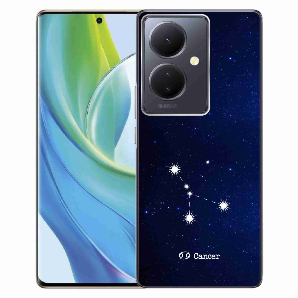 Gelový kryt mmCase na Vivo V29 Lite 5G - souhvězdí Raka