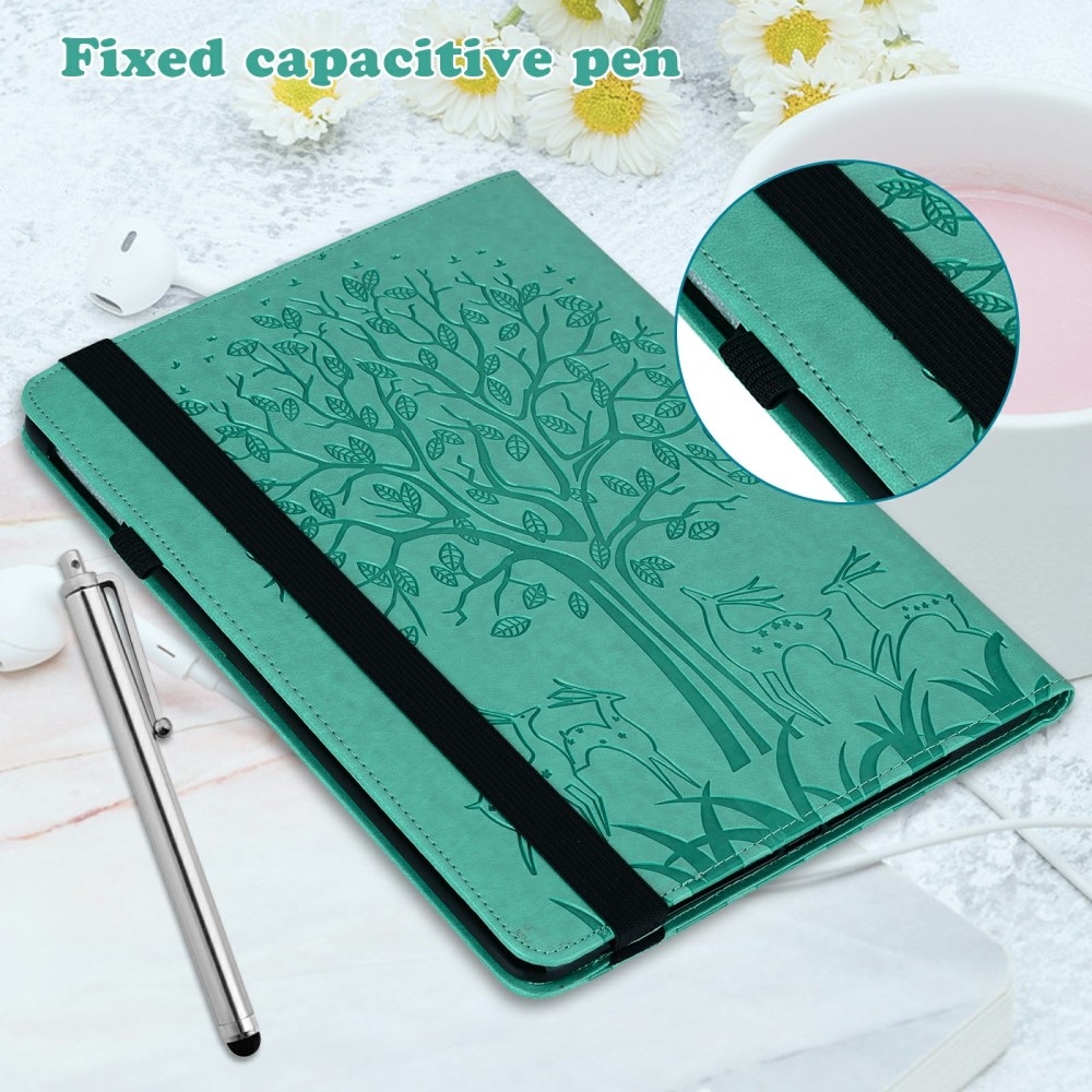 Tree zavírací pouzdro na tablet Xiaomi Pad 7/7 Pro - modrozelené