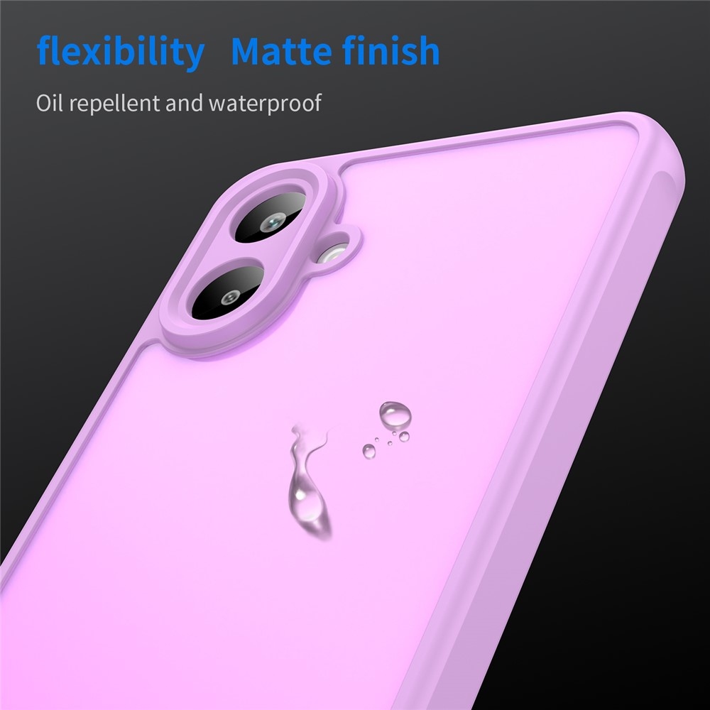 Proof gelový obal s pevnými zády na Samsung Galaxy A07 4G - světlefialový