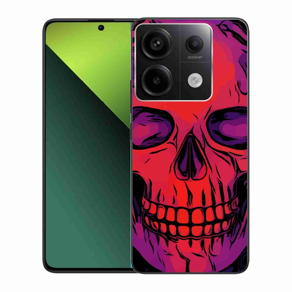 Gelový obal mmCase na Xiaomi Redmi Note 13 Pro 5G/Poco X6 5G - lebka