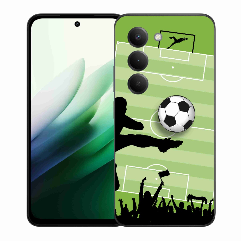 Gelový kryt mmCase na Xiaomi Redmi 15 5G (169mm) - fotbal 3