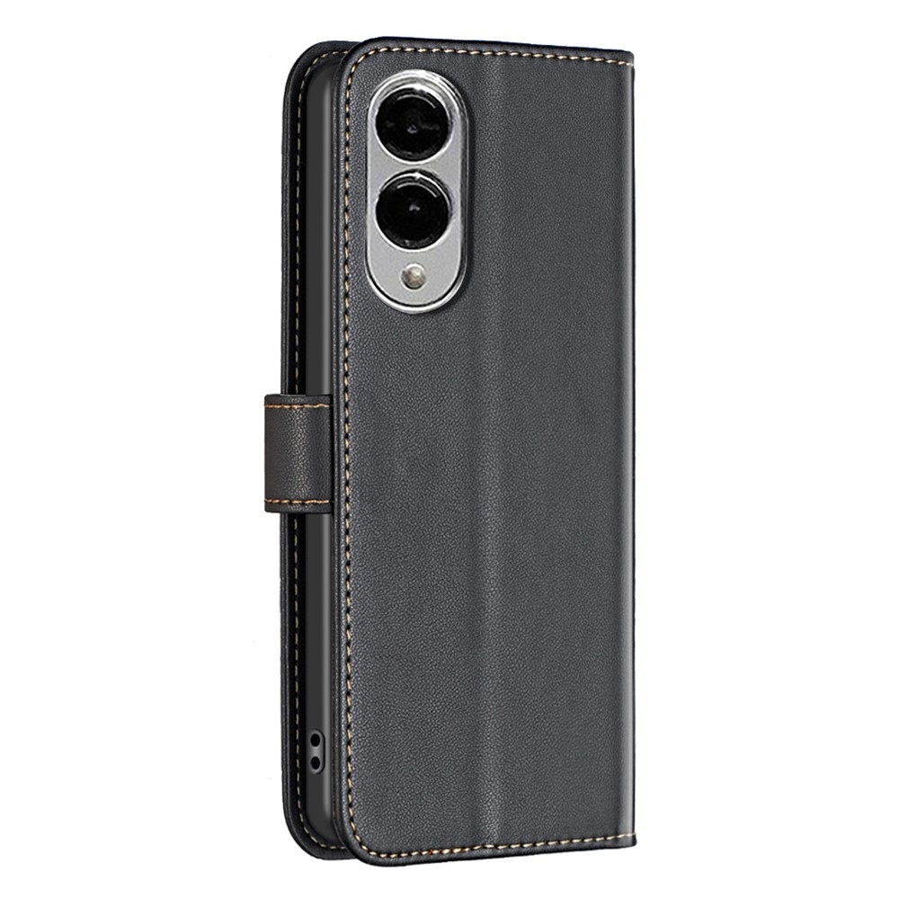 BNF knížkové pouzdro na Samsung Galaxy S25 Edge - černé