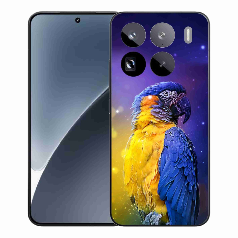 Gelový kryt mmCase na Xiaomi 15 Pro - papoušek ara 1