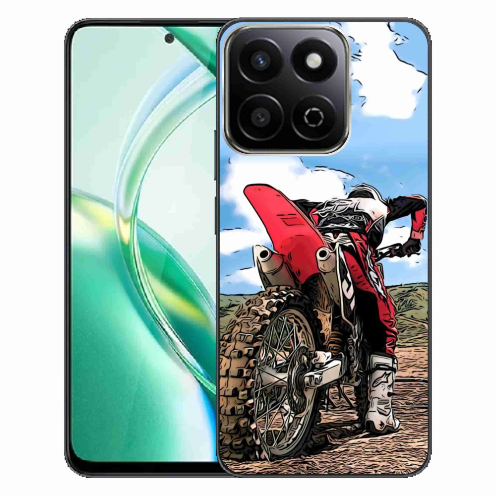 Gelový kryt mmCase na Honor 200 Smart 5G - moto