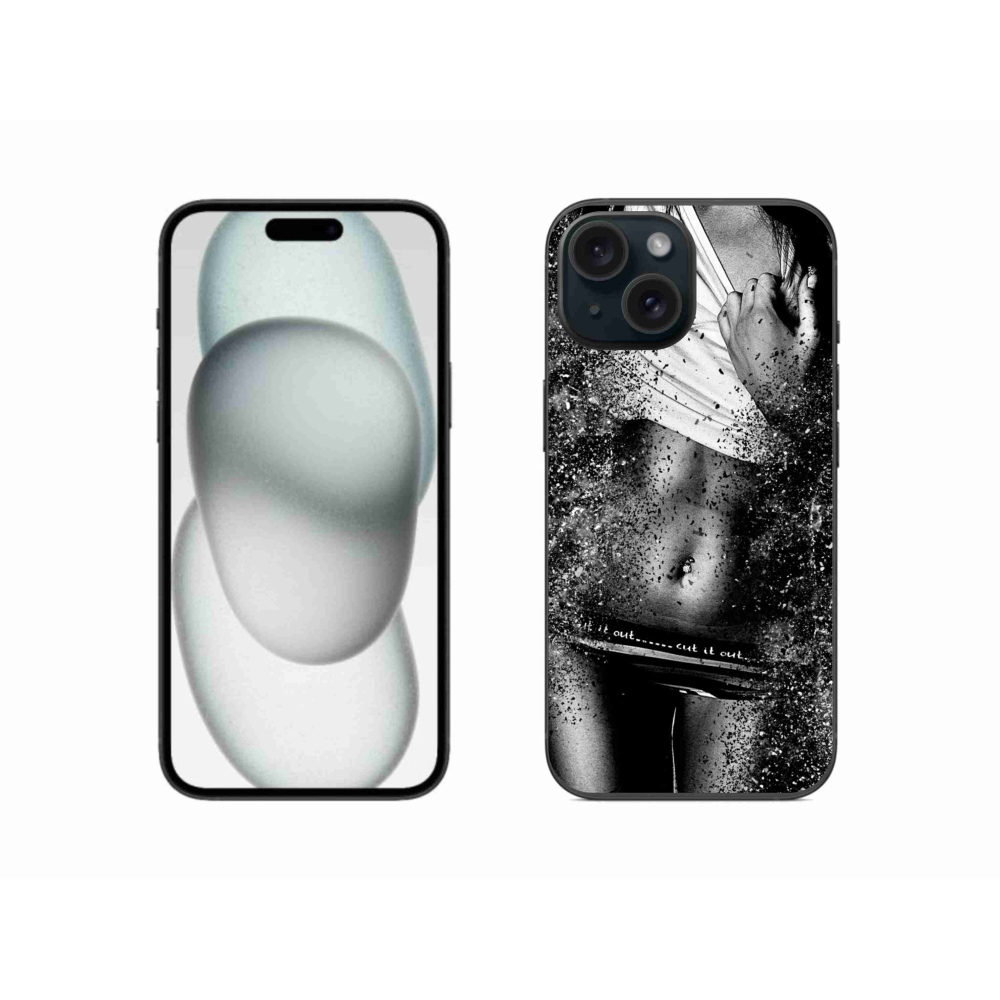 Gelový kryt mmCase na iPhone 15 - sexy žena 1