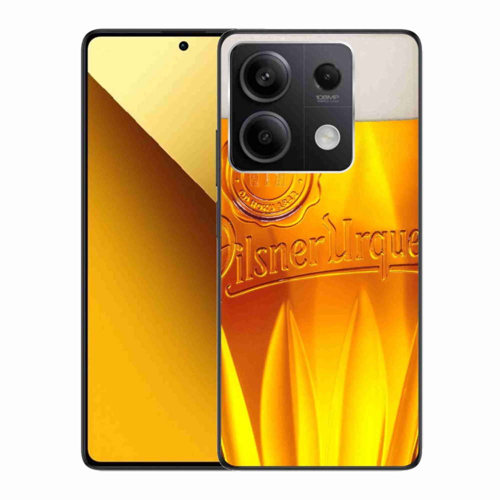 Gelový kryt mmCase na Xiaomi Redmi Note 13 5G - pivo